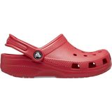 Crocs 206990 Classic Clog T Kids Sandalet Hafif Yapı ve Konforlu Tasarım ile Spor Kullanım - Kırmızı - Siyah