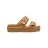 Crocs 207431-2HI Brooklyn Buckle LowWdg Kadın Terlik