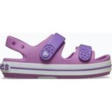 Crocs 209424-6WQ Crocband Cruıser Sandal Çocuk Spor Terlik Sandalet - Mor