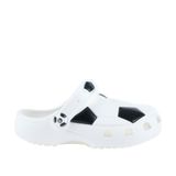 Crocs 210157-103 Beyaz Siyah Classic Soccer Ball Clog Çocuk Terlik