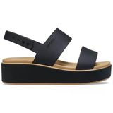 Crocs 211802-0Rı Brooklyn Matte Wrap Low Wedge Kadın Sandalet