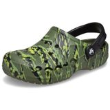 Crocs Baya Seasonal Printed Clog Erkek Terlik 206230-9CX Yeşil 42-43 42-43