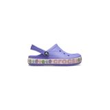 Crocs Bayaband Flower Band Clog K 211302-5PY Digital Violet Mor Kız Çocuk Terlik