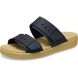 Crocs Brooklyn Buckle Low kadın sandaleti, Siyah, kahverengi, 36/37 EU