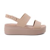Crocs Brooklyn Low Wedge 206453-2EL Kahverengi Kadın Terlik