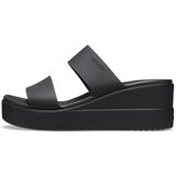 Crocs Brooklyn Low Wedge Kadın Terlik Black/Black 37-38