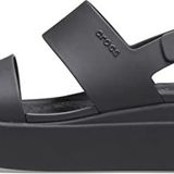 Crocs Brooklyn Low Wedge Kadın Terlik Black/Black 38-39