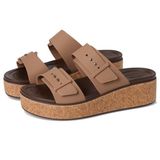 Crocs Brooklyn Sütlü Çikolata Mantar Tokalı Kadın Sandaleti