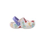 Crocs Classic Butterfly Graphic Clog K 211255-0WV Chalk Kırık Beyaz Çok Renkli Unisex Çocuk Terlik