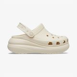 Crocs Classic Crush Kadın Krem Terlik Düz 207521 Krem