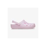 Crocs Classic Floral Cut Out Clog 210927-6ZW Pembe Unisex Terlik
