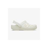 Crocs Classic Floral Cut Out Clog Kadın Krem Terlik