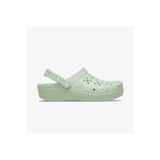 Crocs Classic Floral Cut Out Clog Kadın Yeşil Terlik