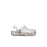 Crocs Classic Glitter Clog K Gümüş Kız Çocuk Terlik