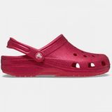 Crocs Classıc Glıtter Clog Simli Kadın Terlik 205942 - Fuşya Simli