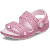 Crocs Classic Glitter Çocuk Pembe Sandalet