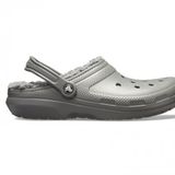 Crocs Classic Lined Clog 203591-0EX Gri Unisex Terlik