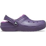 Crocs Classic Lined Clog K 207010-5CI Mor Çocuk Terlik