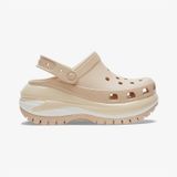 Crocs Classic Mega Crush Düz Kadın Terlik - Krem 207988 Krem