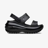 Crocs Classic Mega Crush Kadın Siyah Sandalet Düz 207989 Siyah
