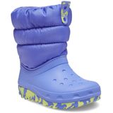 Crocs Classic Neo Puff Boot T Çocuk Bot, 22-23, 207683-5PY, MOR, Unisex Çocuk