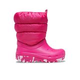 Crocs Classic Neo Puff Boot T Çocuk Günlük Bot 207684-6XQ Pembe