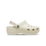 Crocs Classic Platform Clog 206750-2Y2 Bej Kadın Terlik
