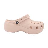Crocs Classic Platform Clog W 206750-6UR Kadın Pudra Sandalet Terlik