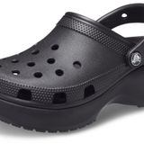 Crocs Classic Platform Clog W Kadın Black Terlik 39-40