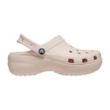 Crocs Classic Platform Clog W Kadın Terlik 206750-6UR Bej - Gri