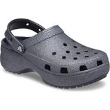 Crocs Classic Platform Glitter Clogw Kadın Sandalet 207241_0WV - Siyah