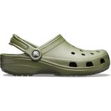 Crocs Classic Unisex Terlik Haki Renk Silikon/Plastik Malzemeden Konforlu Sezonsuz Kullanım