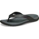 Crocs Coast Flip Plaj Terliği, 43-44, 5003367945, Siyah - Gri, Erkek