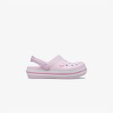 Crocs Crocband Clog Çocuk Pembe Terlik Düz 207006 PEMBE