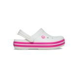 Crocs Crocband Clog T Kız Çocuk Terliği, Beyaz-Pembe, 24-25 Beden
