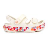 Crocs Crocband Cruiser Glow Confetti Band 212527-2MK Çocuk Terlik Krem