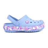 Crocs Crocband Glow Confetti Band 212523-4ZA Çocuk Terlik Lila