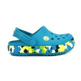 Crocs Crocband Glow Confetti Band 212524-3BU Çocuk Terlik Turkuaz