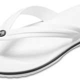 Crocs Crocband parmak arası terlik, üniseks, beyaz siyah, 38/39 EU