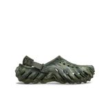 Crocs Echo Marbled Clog 208454-3N4 Mermer Desenli Haki/Çok Renkli Unisex Terlik