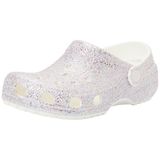 Crocs Erkek Classic Fantasy Glitter Terlik, 32-33, 212561_100, WHITE