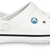 Crocs Erkek Crocband Clog ev terliği, Beyaz Zengin Bahçe, 43/44 EU