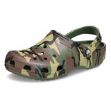Crocs Erkek Plaj Terliği Classic Clog, 41-42, 5003367963, Haki
