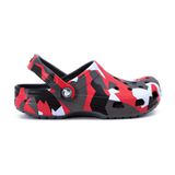 Crocs Geo Camo Clog 211009-0IE Kamuflaj Desenli Arduvaz Gri/Çok Renkli Unisex Terlik