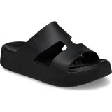 Crocs Getaway Platform H-Strap 209409-001 Siyah Kadın Terlik