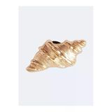 Crocs Gold Sea Shell Jibbits Terlik Süsü 10011620