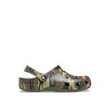 Crocs Haki Erkek Plaj Terliği Classic Camouflage Clog