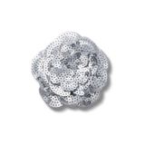 Crocs Jibbitz Silver Sequin Flower J10016593 Tek Renk-STD