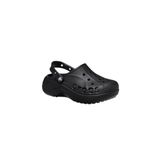 Crocs Kadın Baya Platform Clog Terlik Black 39-40 EU