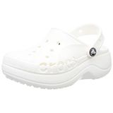 Crocs Kadın Baya Platform Clog Terlik White 39-40 EU